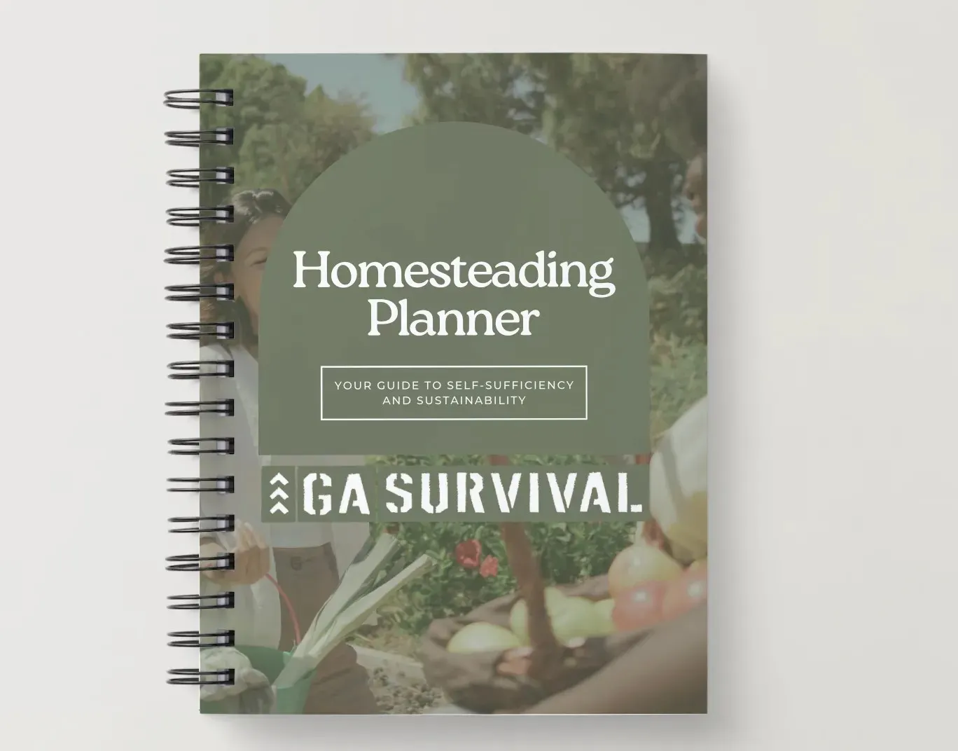 Homesteading Guide & Planner PDF cover