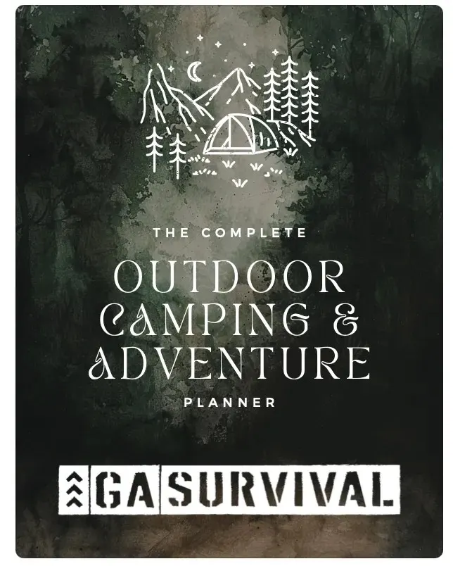 Outdoor Camping & Adventure Planner PDF cover